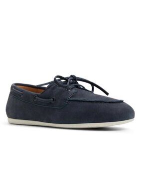 Sperry Top-Sider Slim Leather Boat Shoes Blue Women’s Size 8 M NWT